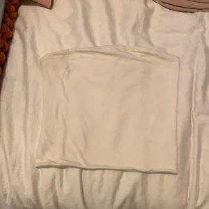 White Brandy Melville Tube Top